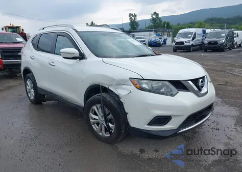 2015 Nissan Rogue Sv из США, поврежденный, VIN 5N1AT2MV3FC778809